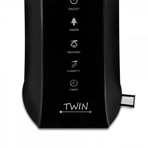 Zvlhčovač vzduchu Airbi TWIN black detail